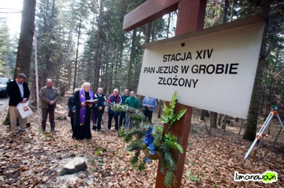 Pierwsze prace przy budowie drogi krzyżowej na Miejską Górę - zdjęcie 4