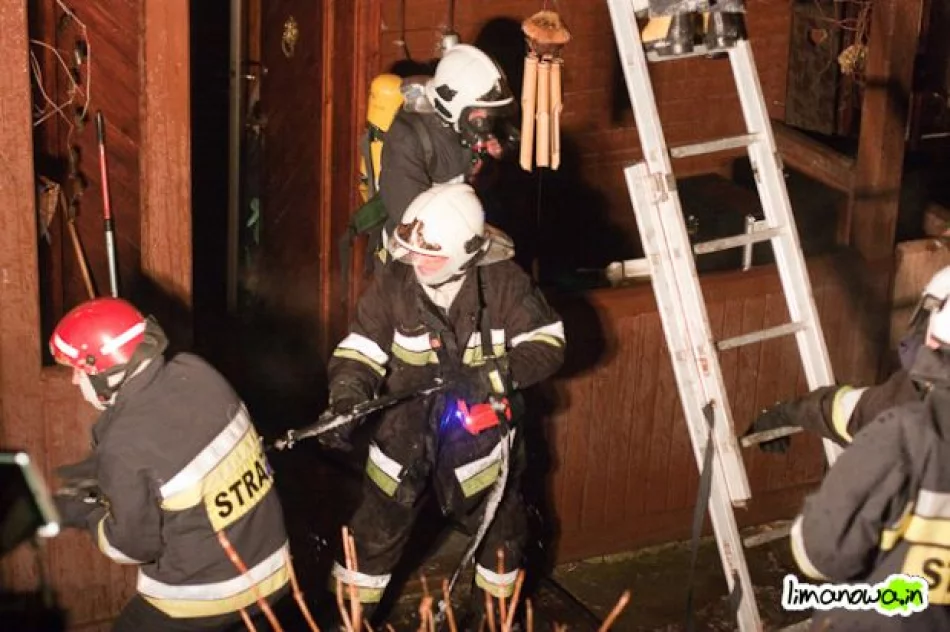 Pożar domu w Laskowej - zdjęcie 15