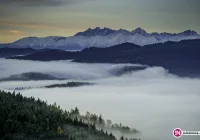 'Pływające mgły' w dolinach (zdjęcia i wideo) - zdjęcie główne