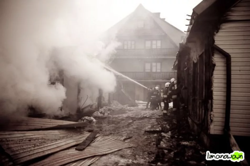 Pożar budynków w Ujanowicach - zdjęcie 2