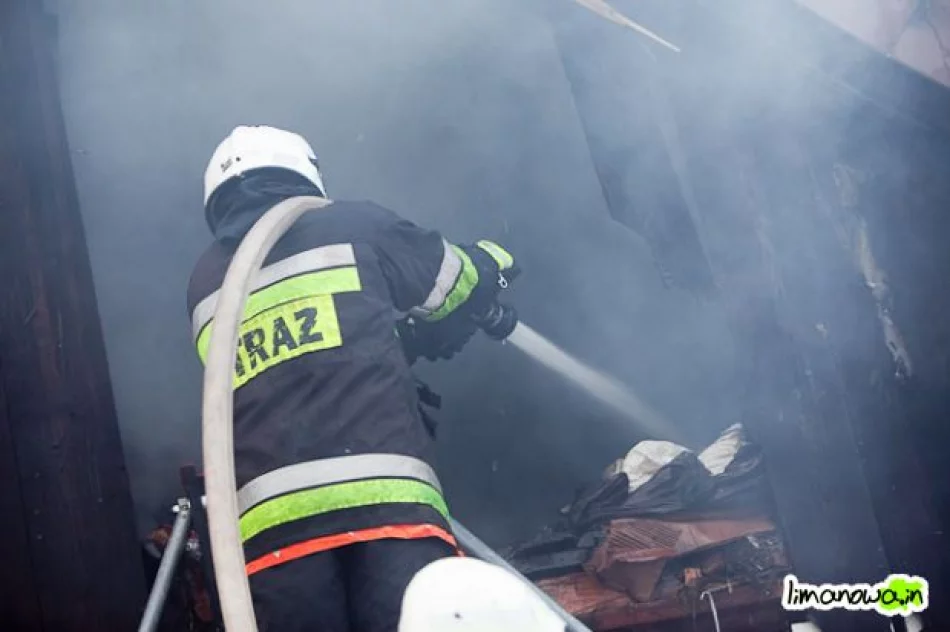 Pożar budynków w Ujanowicach - zdjęcie 8