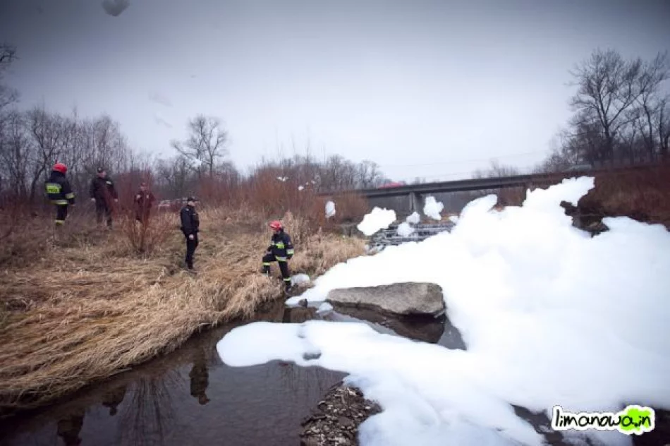 Kilkumetrowa piana na rzece - zdjęcie 15