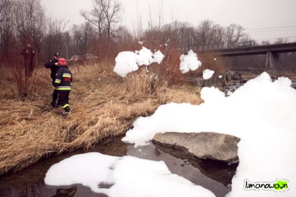 Kilkumetrowa piana na rzece - zdjęcie 16