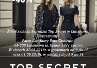 Dwa dni świętowania! 5. urodziny salonu Top Secret z rabatem – 40% - zdjęcie główne