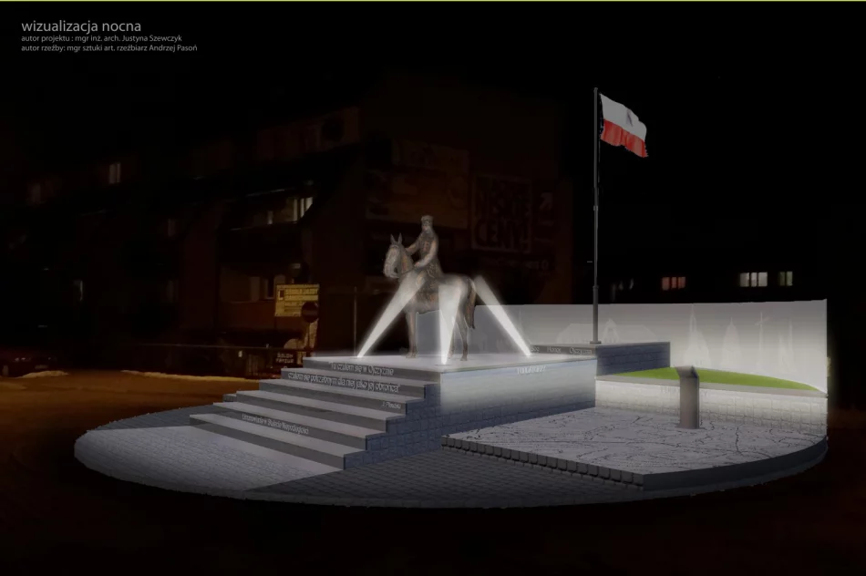 Ruszyła budowa pomnika Marszałka Józefa Piłsudskiego na kasztance - zdjęcie 16