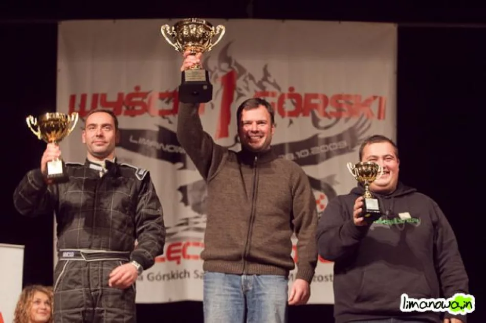 Wyścig Górski - Przełęcz pod Ostrą - wręczenie pucharów - zdjęcie 15