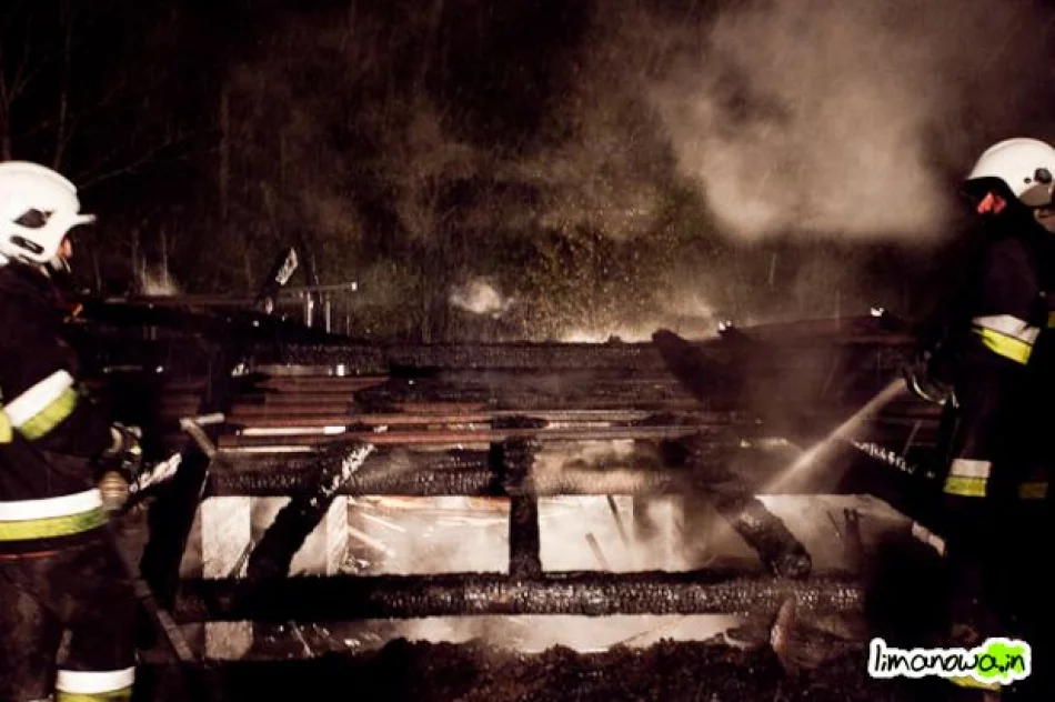 Całkowicie spłonął tartak - zdjęcie 7