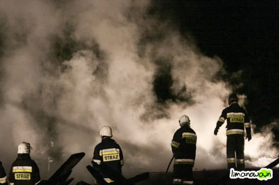 Całkowicie spłonął tartak - zdjęcie 10