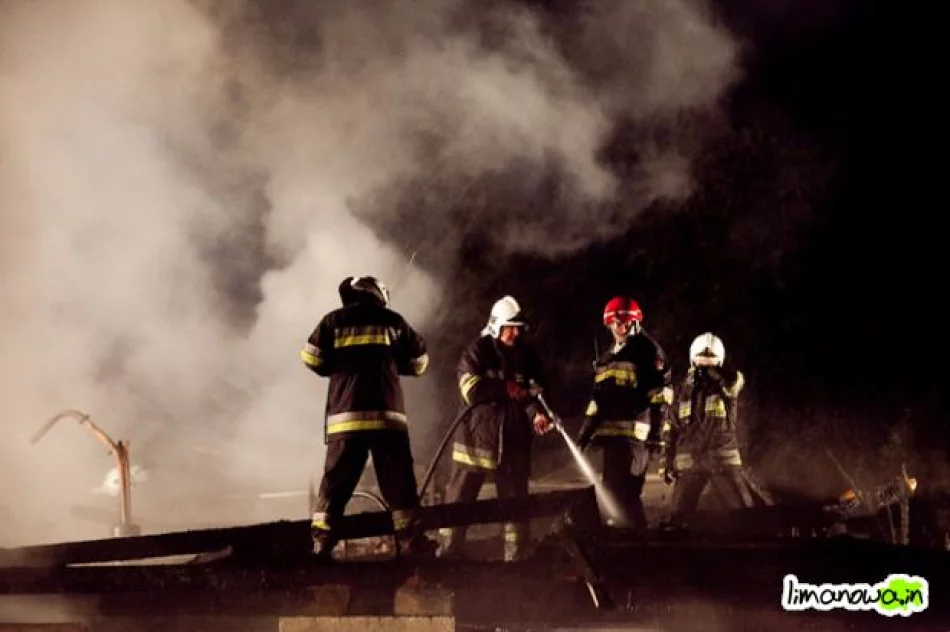 Całkowicie spłonął tartak - zdjęcie 17