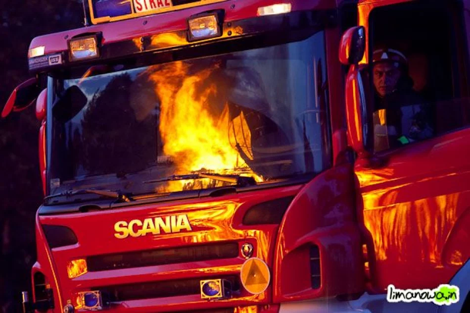 Duży pożar w Słopnicach (zdjęcia i filmik) - zdjęcie 2