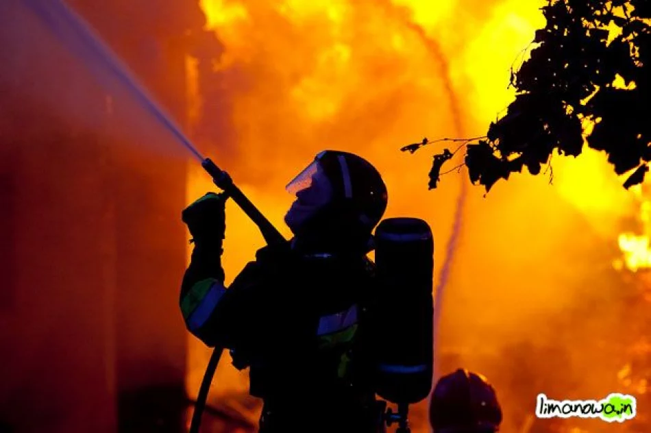 Duży pożar w Słopnicach (zdjęcia i filmik) - zdjęcie 8