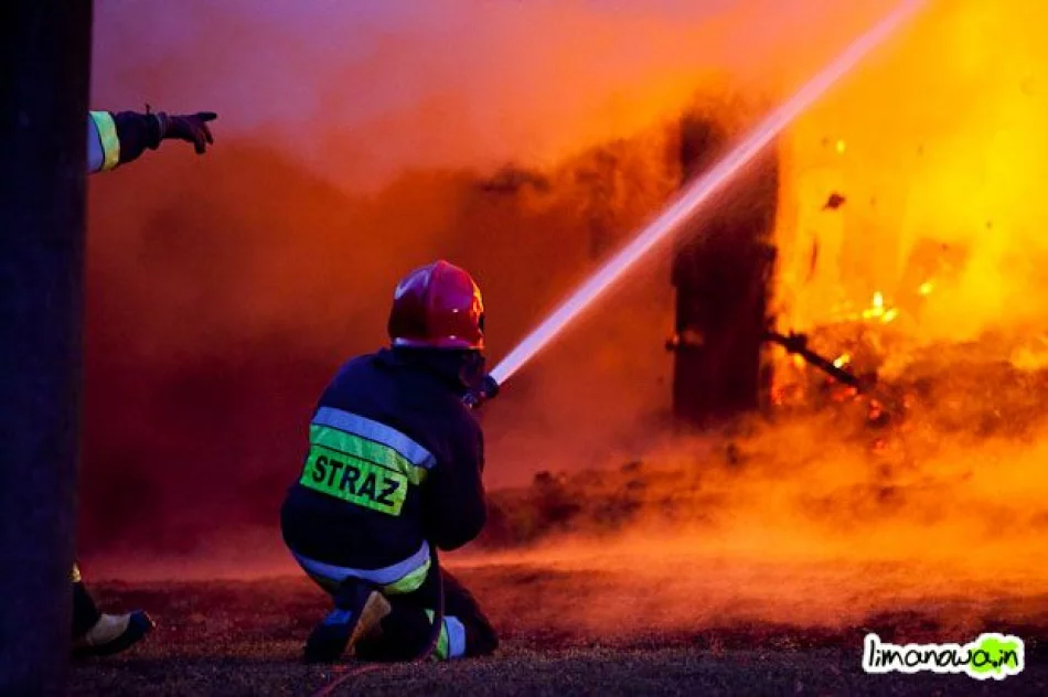 Duży pożar w Słopnicach (zdjęcia i filmik) - zdjęcie 9