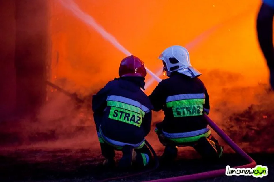 Duży pożar w Słopnicach (zdjęcia i filmik) - zdjęcie 14