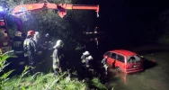 Pijany wjechał do ujęcia wody - zdjęcie 4