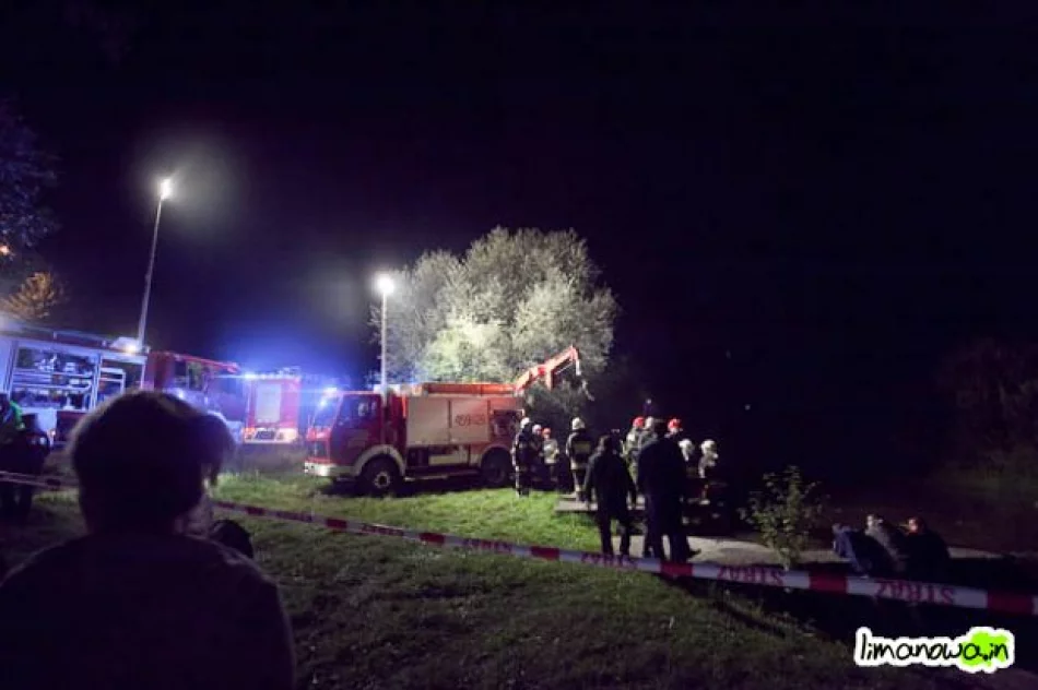 Pijany wjechał do rzeki - zamknięto ujęcie miasta Limanowa - zdjęcie 7