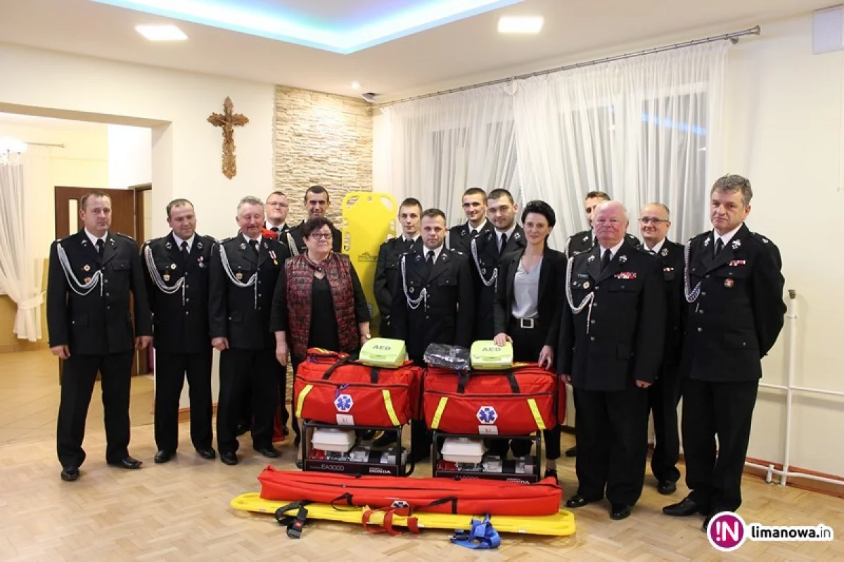 Nowy sprzęt dla strażaków z gminy Łukowica