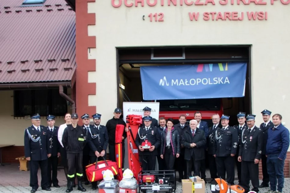 Nowy sprzęt dla czterech jednostek OSP Gminy Limanowa - zdjęcie 2
