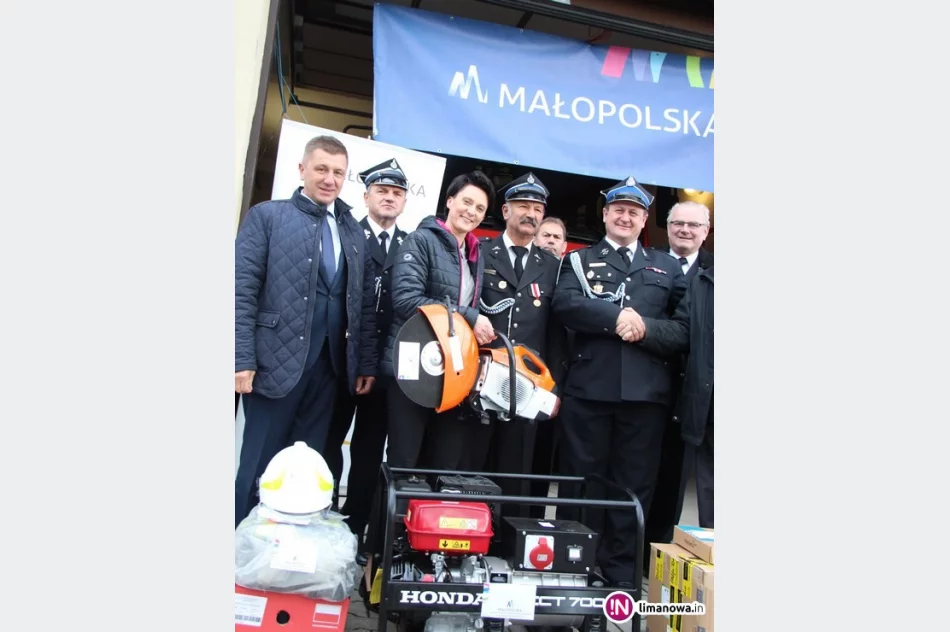 Nowy sprzęt dla czterech jednostek OSP Gminy Limanowa - zdjęcie 4