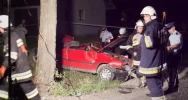 Pijany wjechał w dwa drzewa - zdjęcie 1