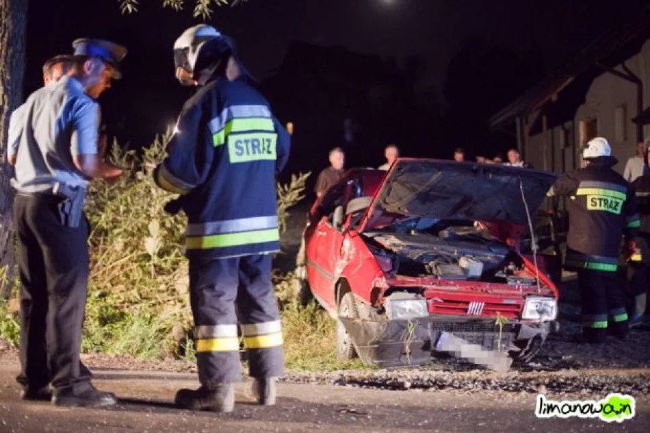 Pijany wjechał w drzewa - zdjęcie 5