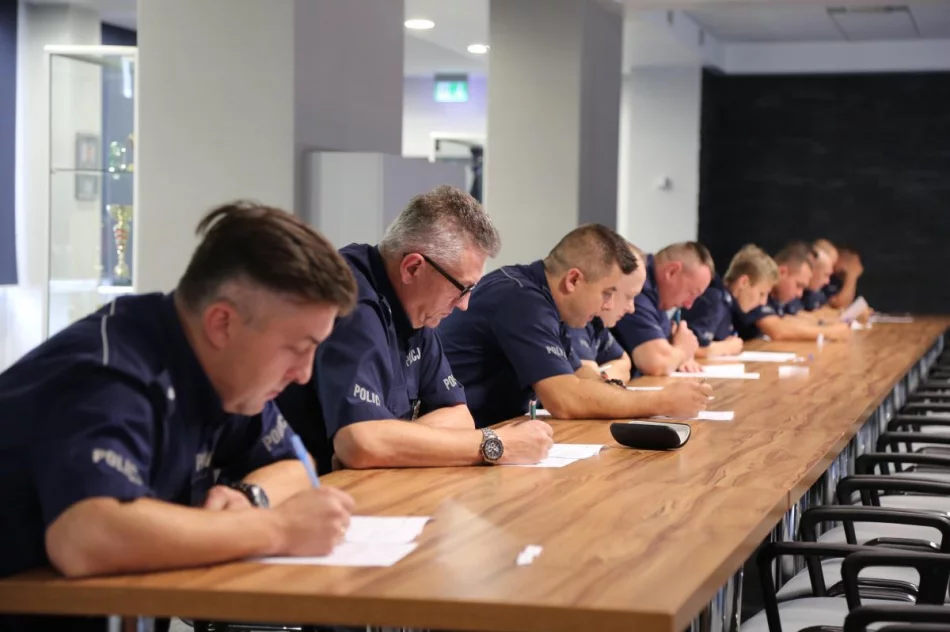 Tomasz Duszyński zajął II miejsce w turnieju dyżurnych województwa małopolskiego 2018 roku - zdjęcie 2