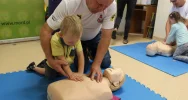 Spotkanie z ratownikami w Miejskim Przedszkolu Nr 2 - zdjęcie 3