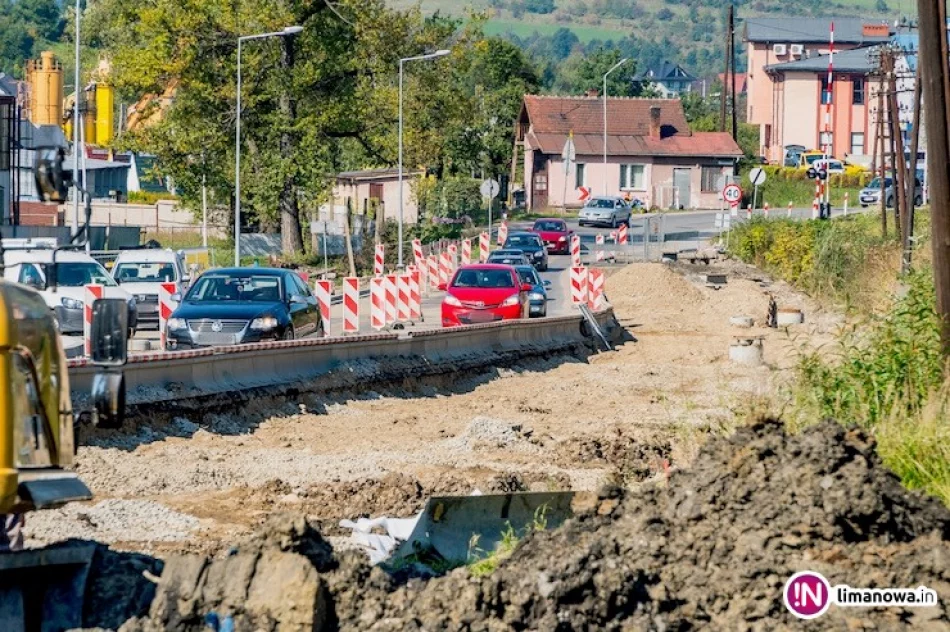 Prace na Witosa opóźnione tym razem przez deszcz - zdjęcie 2