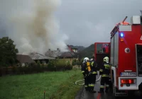 Około 600 tys. zł strat w wyniku pożaru  - zdjęcie główne