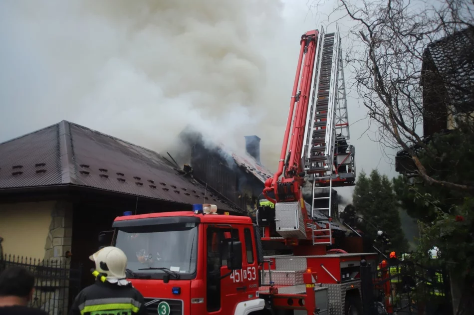 Około 600 tys. zł strat w wyniku pożaru  - zdjęcie 5