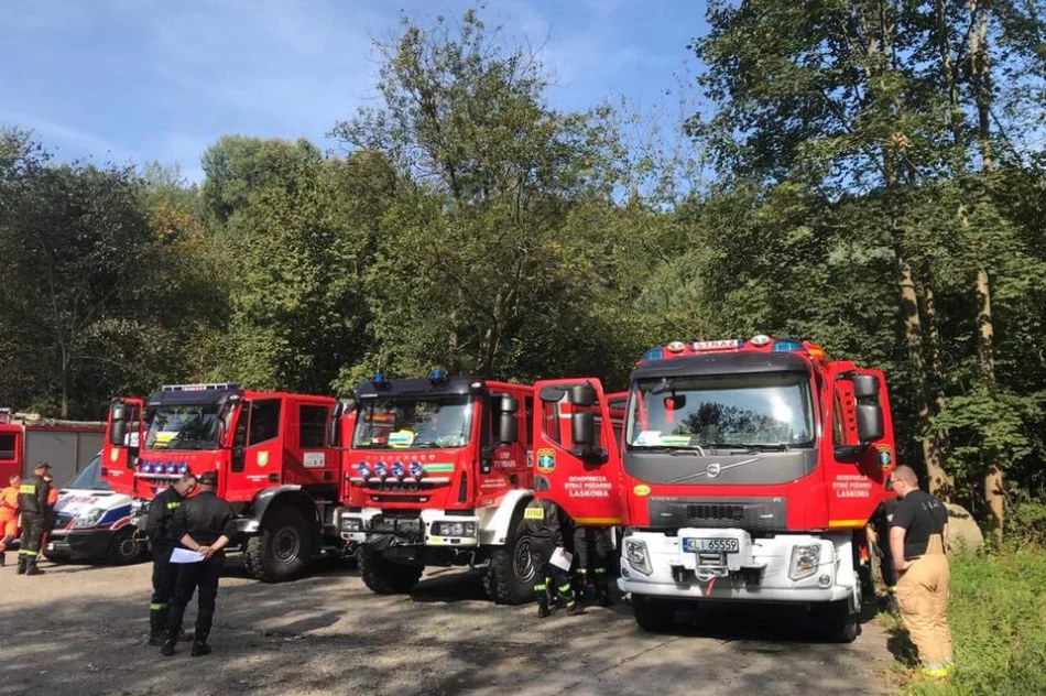 Ćwiczenia ratowniczo-gaśnicze w schronisku - zdjęcie 3