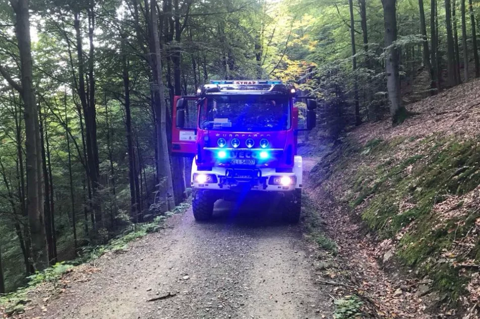 Ćwiczenia ratowniczo-gaśnicze w schronisku - zdjęcie 4