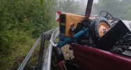 Nowa nawierzchnia bardzo śliska po deszczu. Według miejscowych, po remoncie wzrosła liczba kolizji - zdjęcie 5