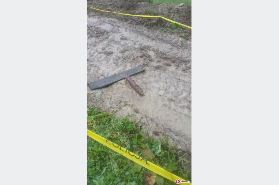 Saperzy zabrali niewybuch na poligon - zdjęcie 2