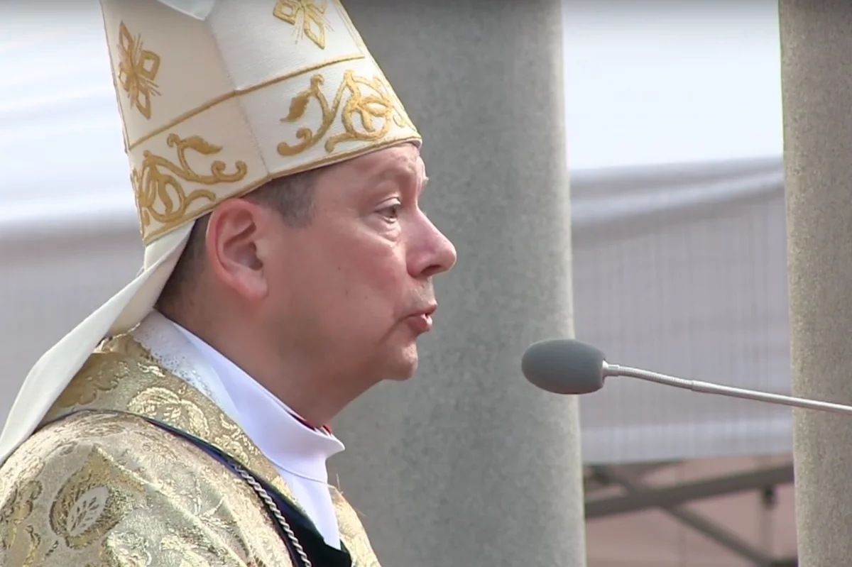 Najmłodszy stażem biskup świata na Wielkim Odpuście w Limanowej