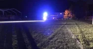 Wypadek na torze. Poszkodowany mężczyzna zabrany przez LPR - zdjęcie 4