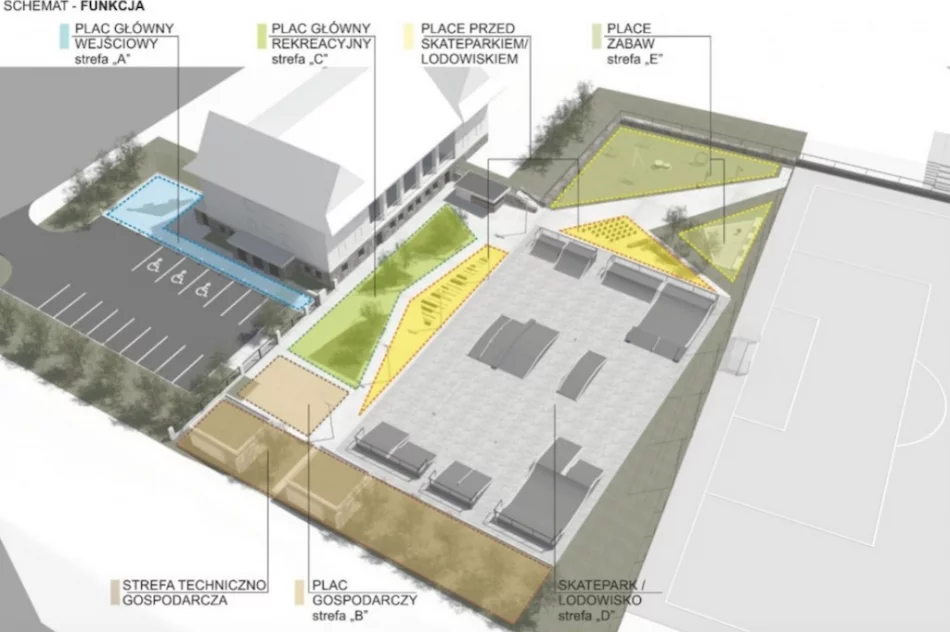 Tak ma zostać zagospodarowany teren przy domu kultury - zdjęcie 2
