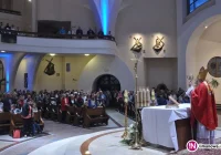 Biskup erygował Drogę Krzyżową i poświęcił obraz św. Jana Pawła II - zdjęcie główne