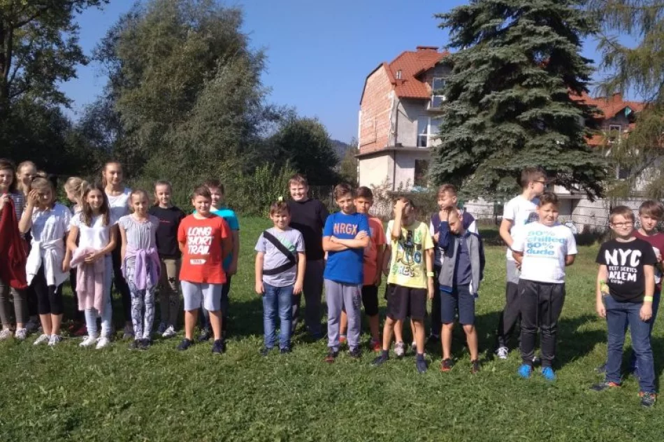 Próbna ewakuacja - ZESPÓŁ SZKOLONO - PRZEDSZKOLNY NR 4 W LIMANOWEJ - zdjęcie 5