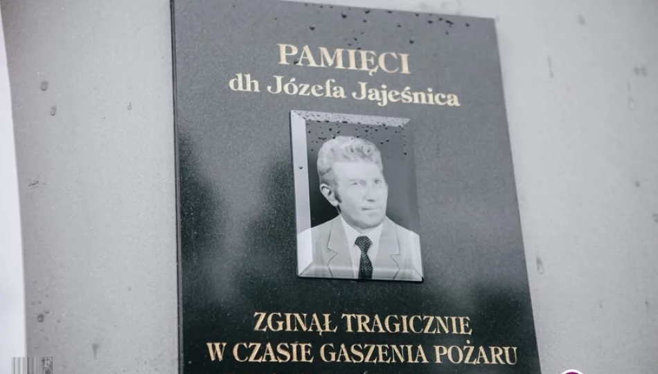 Po blisko czterech dekadach uczcili pamięć tragicznie zmarłego strażaka (zdjęcia) - zdjęcie 1