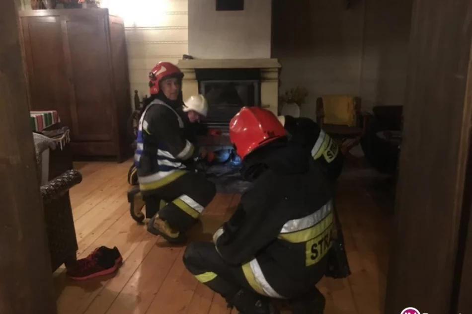 Pożar sadz w kominie - aktor dziękuje za pomoc - zdjęcie 2