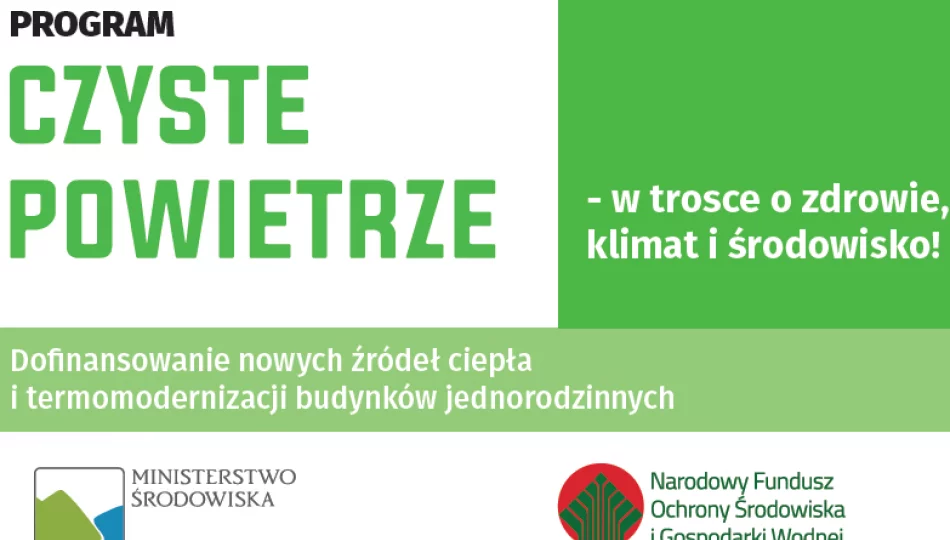 Dotacje z Programu „Czyste powietrze” – spotkanie informacyjne w Starej Wsi - zdjęcie 1