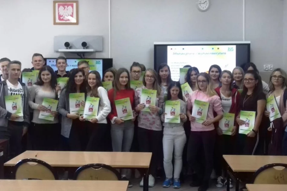 Inauguracja lekcji z ZUS - zdjęcie 2