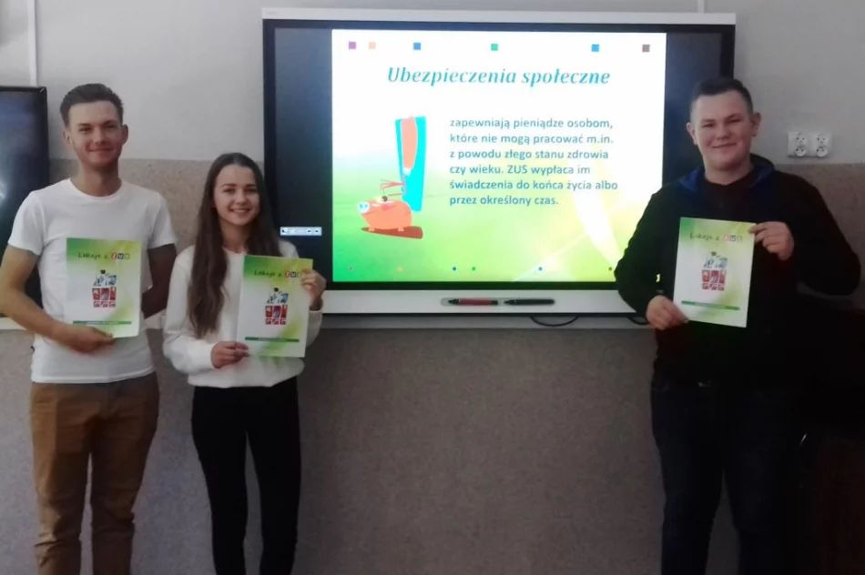 Inauguracja lekcji z ZUS - zdjęcie 3