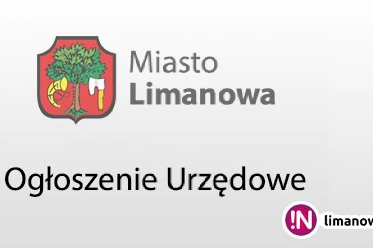 Przetarg ustny nieograniczony dzierżawy miejsc handlowych w celu sprzedaży zniczy, kwiatów w obrębie cmentarza przy ul. Szwedzkiej, ul. Ks. K.Łazarskiego, ul. Br. Czecha oraz ul. Owocowej w Limanowej w dniach od 30 października – 4 listopada 2018 r.