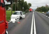 Ciężarówka zderzyła się z Citroenem - zdjęcie główne