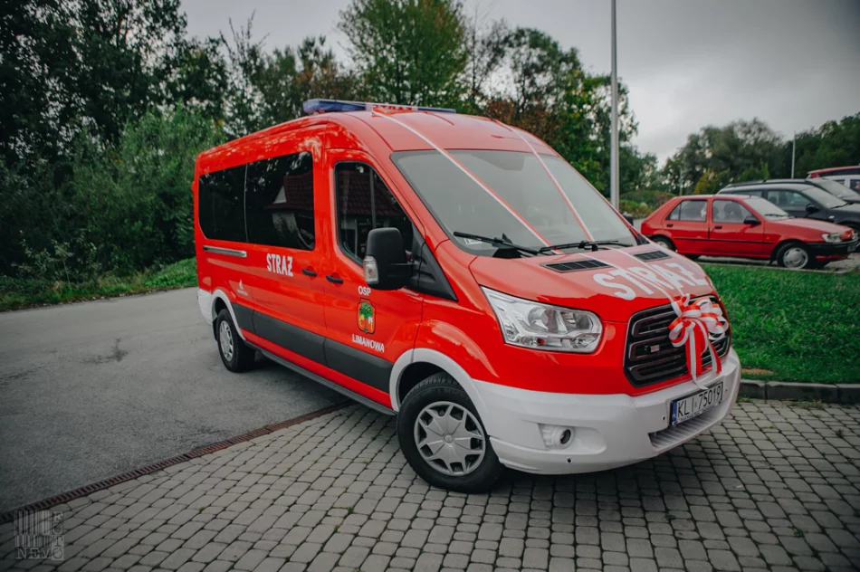 Nowy samochód OSP Limanowa - zdjęcie 3