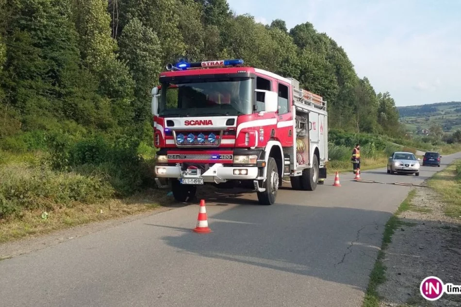 Wypadek awionetki i pożar lasu - strażackie ćwiczenia - zdjęcie 3