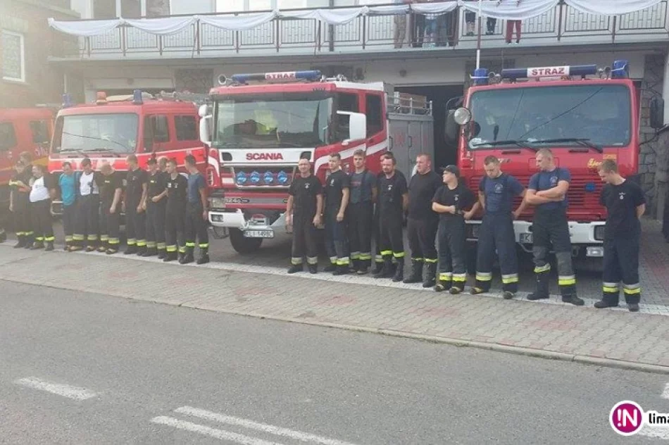 Wypadek awionetki i pożar lasu - strażackie ćwiczenia - zdjęcie 4