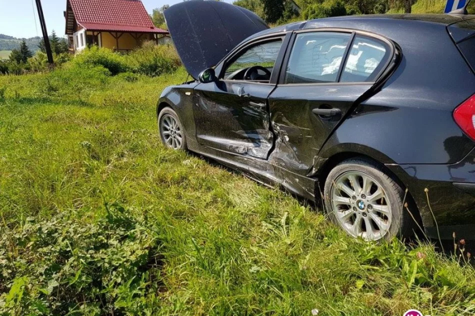 Zderzenie na skrzyżowaniu. Jedna osoba w szpitalu - zdjęcie 2