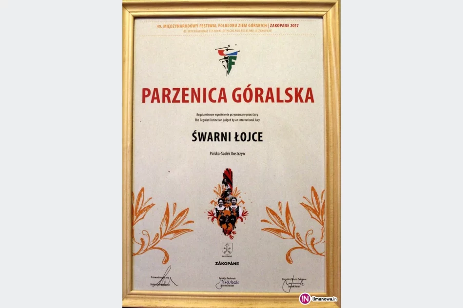 'Śwarni Łojce' z sukcesem w Zakopanem! - zdjęcie 3